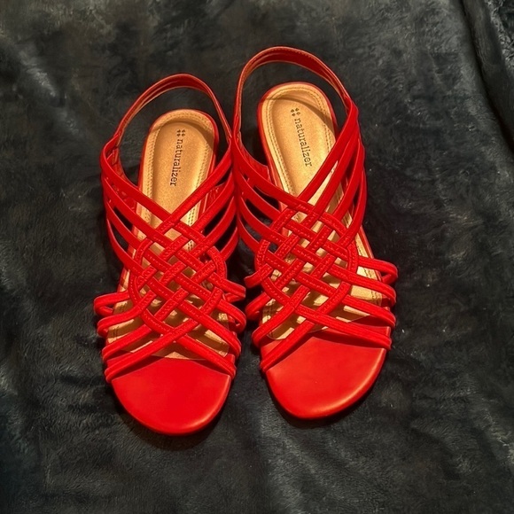 Naturalizer Shoes - Naturalizer Red Sandals!